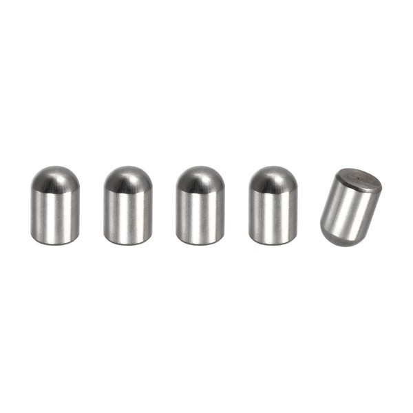 sourcing map 8x10mm Dowel Pins, 5pcs 304 Stainless Steel Round