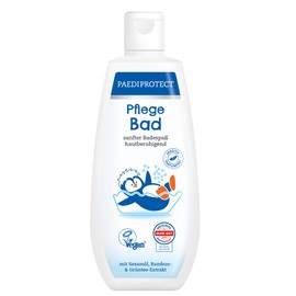 PAEDIPROTECT Baby & Children's Bath Additive 250 ml, without Perfume and Microplastic, Skin-friendly Foam Bath Nourishes and Cleans the Skin, Moisturises and Protection, Wash Gel as a Relaxing Bath