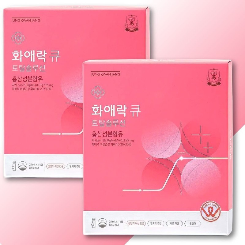 Jeonggwanjang CheongKwanJang Hwaae Rock Q Total Solution 14 bottles /