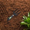 KKTECH Carbon Steel Heavy Duty Hand Fork & Trowel Set