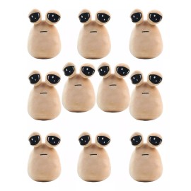 Yooshi Pou Triste Mayoreo 10pz Peluche Juguete Emocion Muñeco Alien