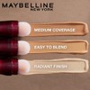 MAYBELLINE Instant Concealer 120 Light Skin Tone (Pink), 0.2 fl