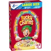 Lucky Charms Gluten Free Cereal with Marshmallows, Kids Breakfast Cereal,