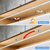 maylit Under Cabinet Strip Lighting Plug in 48in, Ultra Bright