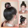 ポニーテールウィッグ 2個セット さくらパウダー ヘアエクステンション ふわふわの巻き毛 ロング ドーパミン 取り付け簡単 サラサラカラーエクステ グラデーション