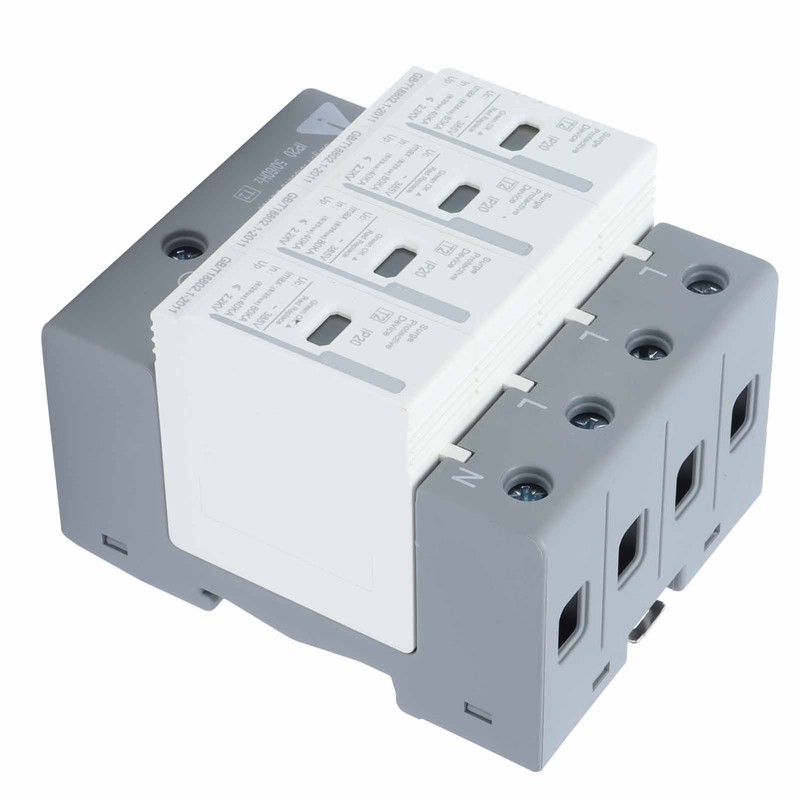 BERM Surge Protective Devices House Arrester Protector 4P 80KA SPD