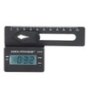 Akozon RC Accessories LCD Display Electronic Digital Pitch Gauge Helicopter