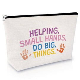 Sfodiary Occupational Therapist Gifts Makeup Bag Physical Therapist Appreciation Gifts for Women Occupational Therapy Cosmetic Bag Graduation Birthday for Women Friends Zipper Travel Toiletry Pouch