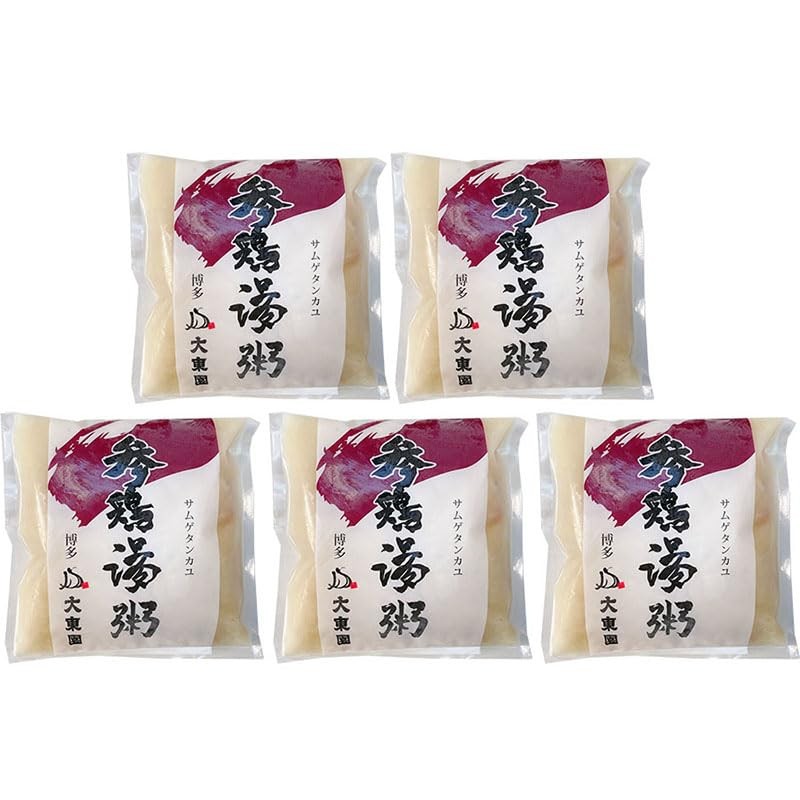 Daitoen Samugetan Porridge, Set of 5, 9.8 oz (280 g)