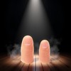 2Pcs Thumb Tip Magic Tricks,Disappearing Silk Fake Thumb Tip Magic,Fake