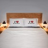 2 x 'I Love My Husband' Cotton Pillow Cases (PW00040102)