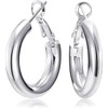 Chunky 14K Gold Plated Hoop Earring For Women GoFunway Lightweight