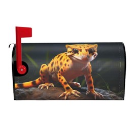 YYHWHJDE letterbox cover waterproof oxford cloth Fits standard or large size mailboxes Leopard Little Gecko picture 25.5x21 in