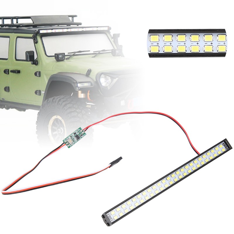 48pcs Lamp Beads RC Car Roof Lamp RC Crawler Universal