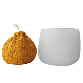 3D Orange Silicone Molds for Candle Making,DIY Resin Mold Soap Mold Clay Mold Epoxy Resin Candle Mould for Home Decorations