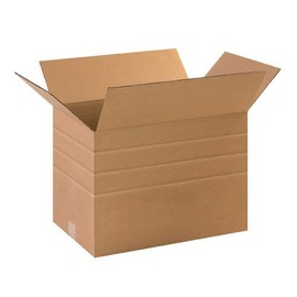 Box Partners Multi-Depth Corrugated Boxes, 11 1/4" x 8 3/4" x 6", 25 Each per Bundle (MD1186)