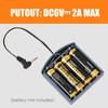 HOMEYUER External Power Supply Box with 2.5mm and 3.5mm Jack