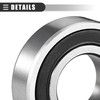 Motoforti Universal 6003-2RS Deep Groove Ball Bearing Double Sealed, 2pcs