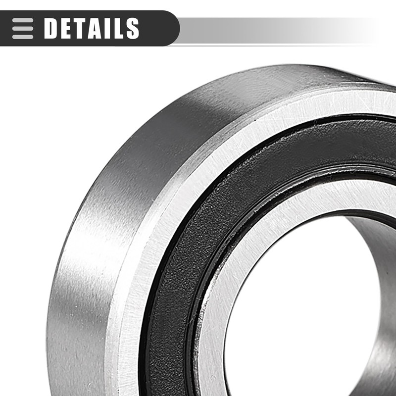 Motoforti Universal 6003-2RS Deep Groove Ball Bearing Double Sealed, 2pcs