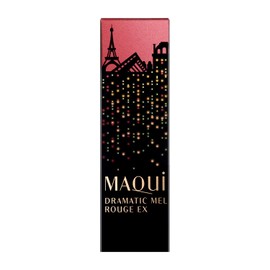 Maquillage Dramatic Rouge EX Aurora Illumination Color 40 Lipstick, Gorgeous, Femininity, Paris Dark Red, 0.1 oz (4 g) x 1