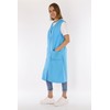 Women's Sleeveless Cooking Apron Apron Button Gown Plain House Dress,