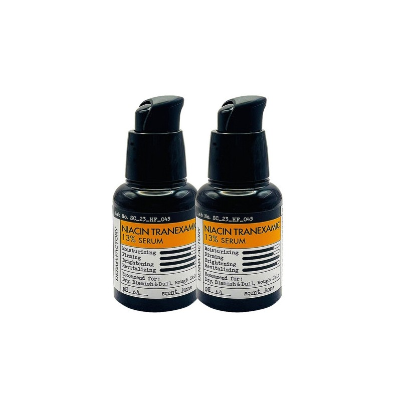 Dermafactory Niacin Tranexamic Acid 13% Serum 30ml + 30ml /