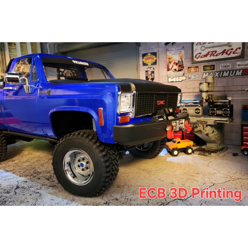 ECB 3D Printing Front Winch Bumper for RC4WD K10 &