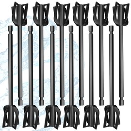 Resin Mixer Epoxy Mixer Paddles - 12 Plastic Pixiss Multipurpose Bidirectional Paint Stirrer for Drill Epoxy & Paint Mixer Drill Attachment - Paint Stirrers Epoxy Stirrer - Paint Mixer for Drill