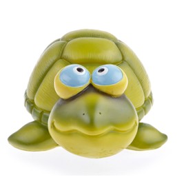 by-Bers Brillenhalter Schildkröte, handbemalt, echt lustig, ein Muss für Schildi Sammler, aus Polyresin, schön für die erste Brille,
