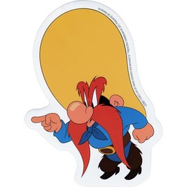 Looney Tunes - Yosemite Sam - Die Cut Sticker/Decal