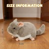 YUEPET Soft Chinchilla Cuddler Plush Toy, Guinea Pig Plush Toy