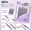 Venus Lash Clusters Kit 8-18 MIX Natural Lashes Clusters Manga