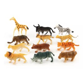 Set 12 Animales Marinos Juguete Figuras Realistas Maqueta