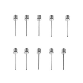 RuiMi Cassette Air Needles Portable Injection Needle for Basketball, Soccer, Volleyball, Balloons, Stainless Steel Multifunctional Inflation Needles (30pcs)