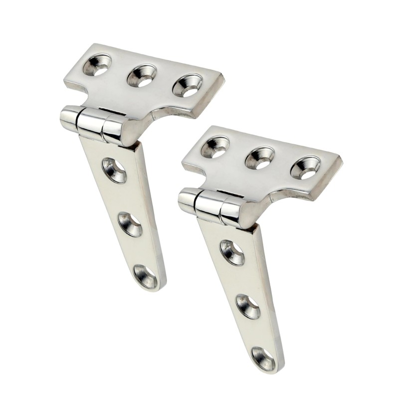2Pack Heavy Duty Marine 316 Stainless Steel Tee Hinges,4/6/8inch Boat