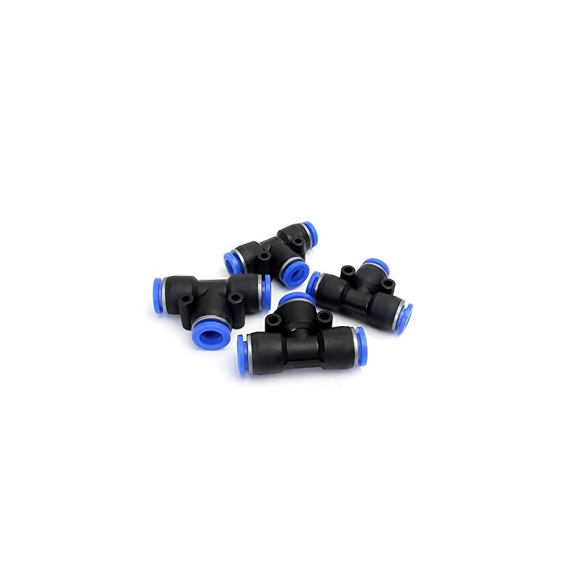 IQS Pneumatic T-Piece 6 mm Compressed Air Connector 3-Way Connector