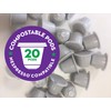 Italian Aroma Coffee in Capsule/Pod form - 20 Compostable Capsules.