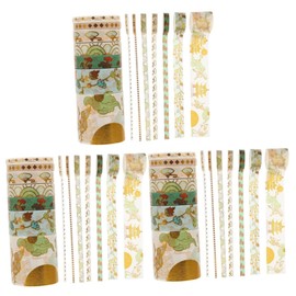 COHEALI 21rolls Ancient Themed Washi Tape Each Scrapbooking Decorative Tapes for Planners Journals Firm Adhesion Easy to Tear No Residue for Party Supplies