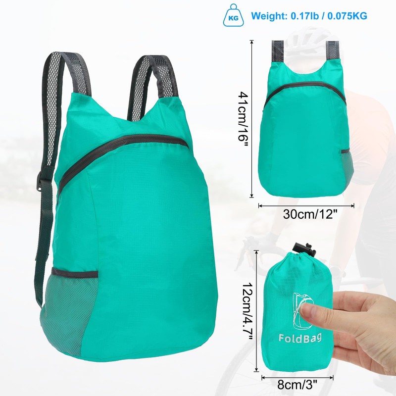 PATIKIL Hiking Backpack, 15L-20L Packable Lightweight Backpack Daypack Small Foldable