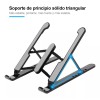 THE9SHOP Base Soporte Para Laptop, Plegable, Portátil Y Ajustable