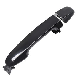 IFATRUNK Exterior Door Handle Compatible with Toyota Camry 2012 2013 2014 2015 2016 2017, Rear Left Driver Side or Right Passenger Side Door Handles - Black