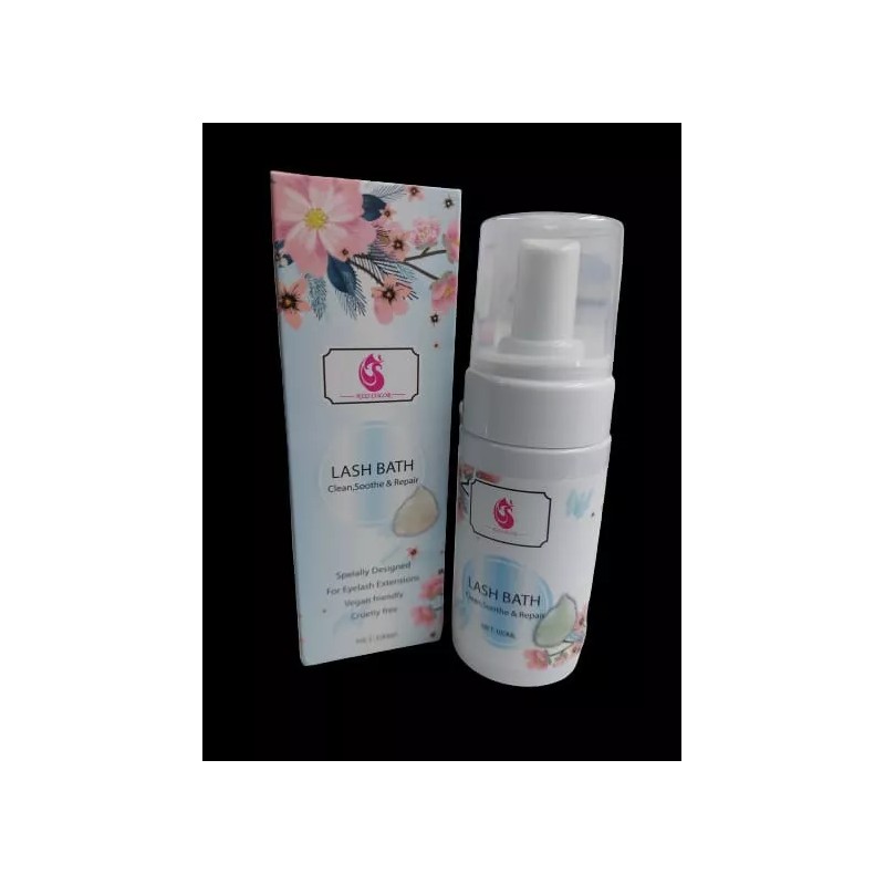 Kiss Espuma Para Limpieza De Pestañas Lash Shampoo + Brocha