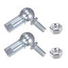 sourcing map 2pcs CS13 M8 Angle Ball Joint, M8x1.25 Right