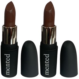 Mented Cosmetics 2X mented Cosmetics Semi-Matte Lipstick  Dark Night Full Size  .13 oz / 3.8 g