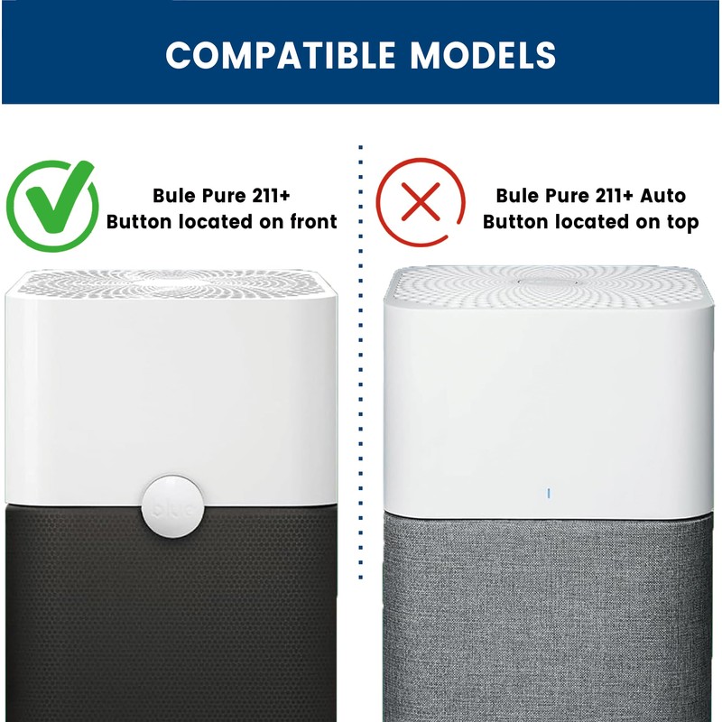 211+ Replacement Filter Compatible with 211+ Air Cleaner Purifier, Particle