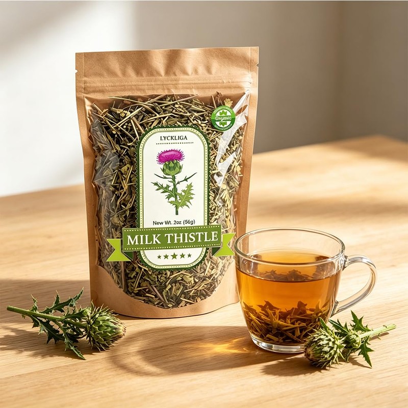 Milk Thistle Loose Tea, Cardo Mariano, 56g / 2 oz,