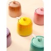 RockTrend Colourful Ceramic Spice Jar Seasoning Box Condiment Pot Sugar