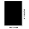 Photo Studio Background for Photography, Foldable Black Screen, 2 x
