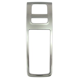 BRIGHTZ 45237 Harrier MXUA80 MXUA85 Stainless Steel Shift Gate Panel, Satin Silver