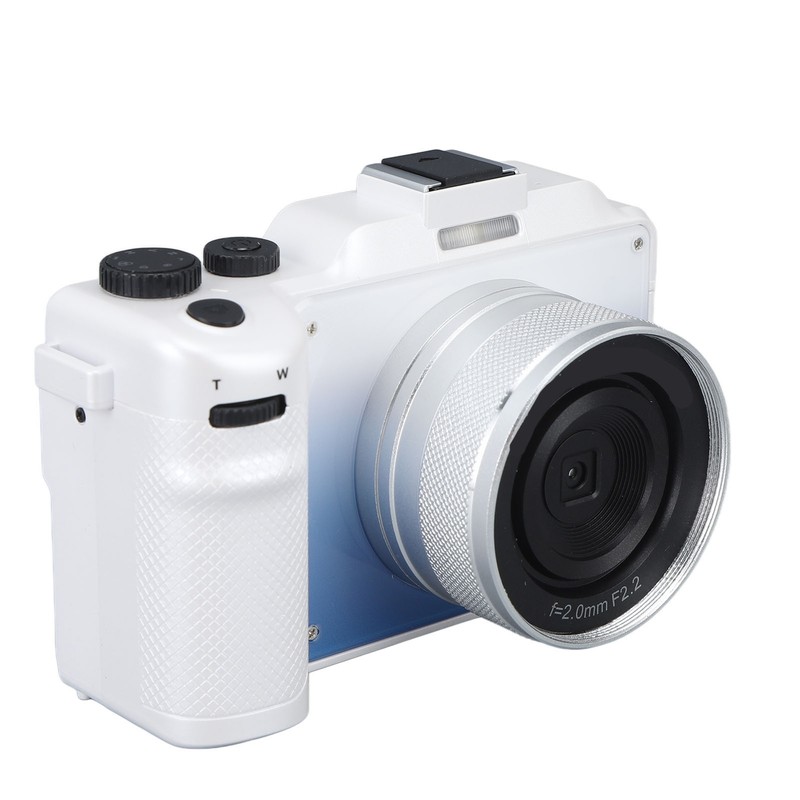 4K Digital Camera Front Rear Dual Lens 48 Megapixels 18X